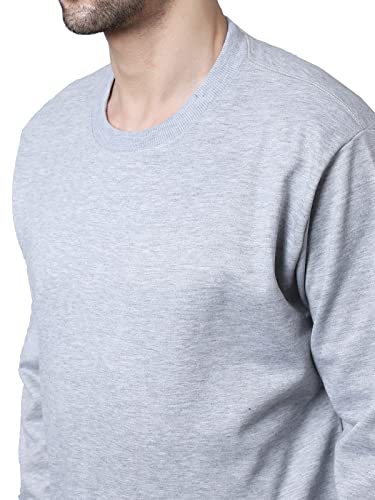 Image of Mack Jonney Fleece Solid Tracksuit Co-ord Set for Men (Pack of 2)-SW RN MLG MRN LOWER MLG MRN 04-P