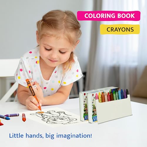 Image of Return Gift Combo for Kids - Pack of 10 (80 Pieces) | Birthday Party Favors, School Event Gifts | Coloring Book, Crayons, Spirograph, DIY Toy & Slap Band (Boys & Girls 4-10 Years)