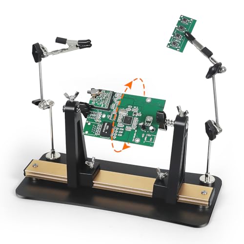 Circuit Board Holder Helping Hands with Aluminum Base