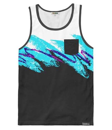 Tipsy Elves Mens Summer Midnight Rip N Sip Tank Top Size X-Large