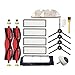 XIAOXIN Home Appliance Filter Kit Hauptbürste Seitenbürstenfilter Mopp Tuch Ersatzteile für Xiaomi Roborock S6 S6. Pure S6 MAXV-Staubsaugerteile Kleine Hausgeräte-Teile (Color : Grey)