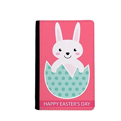 Étui de voyage pour cartes lapin de Pâques porte-cartes compact rigide