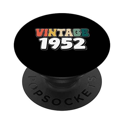 1952 Cumpleaños PopSockets PopGrip Intercambiable
