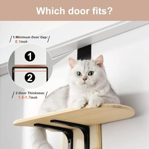 Plataforma trepadora de 4 niveles para gatos de interior con tapete 4