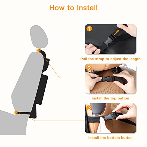 Backseat Car Organizer 2 Pack, Kids Back Seat Organizers And Storage, Kick Mats Back Seat Protector With Touch Screen Tablet Holder, Car Travel Accessories, Kick Mat With 6 Storage Pockets #TOP5