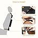 Car Seat Organizer, Backseat Car Organizer with Touchable Tablet Holder, 12 Storage Pockets, 2 Hooks, Earphone Hole Design, 2 Backup Bags, Kick Mats Car Organizer Back Seat (2 Pack)