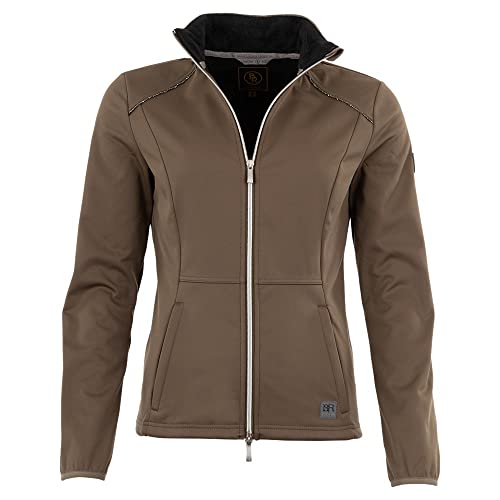 Chaqueta marrón RB BR Jacket evita el frío de entretiempo con estilo y talla S