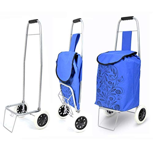 Einkaufstrolleys Einkaufstrolley Wasserdichter zusammenklappbarer tragbarer Einkaufstrolley aus Oxford Faltbare… – Bild 5