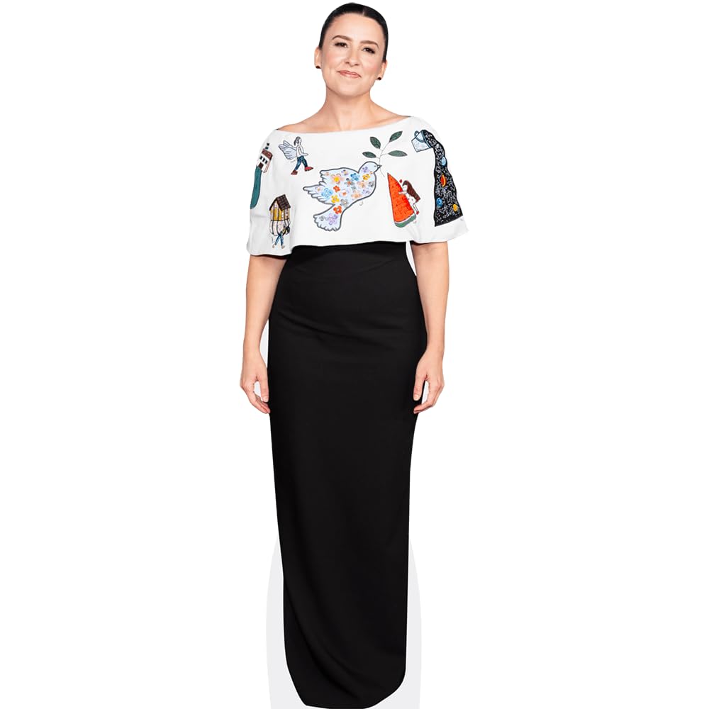 Celebrity Cutouts Mini Size Cutout Rachel Accurso (Long Dress)