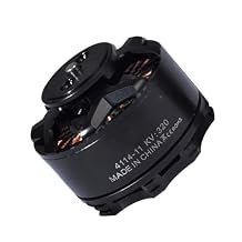Tarot-RC 4114 320KV Multi-Rotor Brushless Motor Black for DIY Drone Kit TL100B08-01 1 Pcs