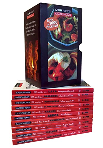 Caixa especial gastronomia – 10 volumes: