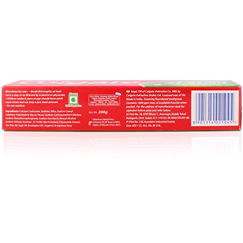 Image of Colgate Toothpaste - Herbal, 200G Tube, Cavity Protection