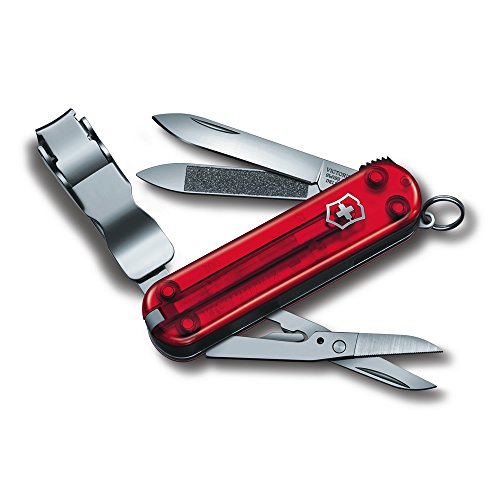 Victorinox Canivete Swiss Army 580 Swiss Army com clipe de unha, rubi