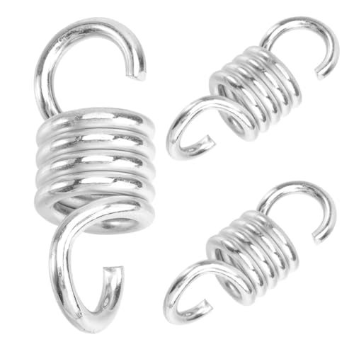 Gatuida 3pezzi Molle Per Altalena in Kit Di Sospensione Per Appendere Sedia Amaca Molla Resistente Per Fissaggio Sacchi