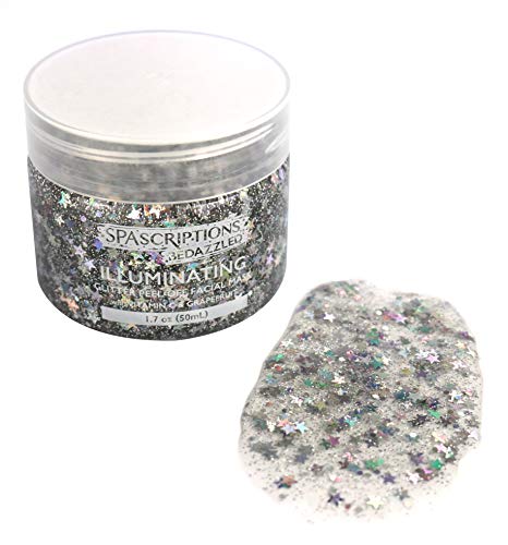 SpaScriptions BeDazzled- Firming & Pore Refining Glitter Peel-Off Masks 4 Piece