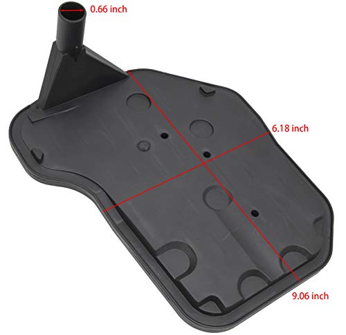 Automatic Transmission Filter Kit With Gasket For Buick Cadillac Chevys Gmc With 4L60-E 4L65-E 4L70-E Replace # 8242085760 8086547990 19168277 24208813 #TOP4