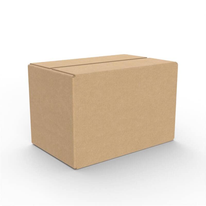 Lot de 100 cartons d'expédition pliables - Dimensions intérieures : 250 x 150 x 150 mm - Double cannelure