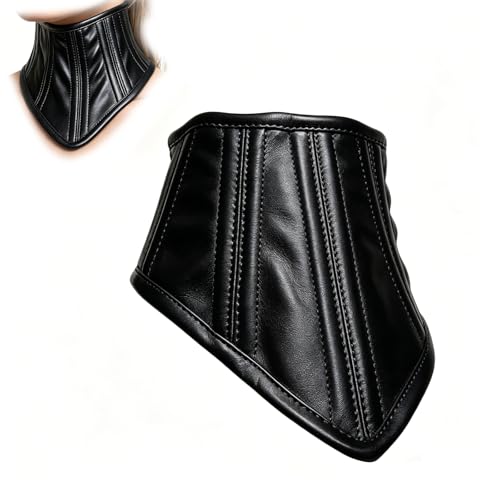 Corset en cuir réglable pour surmonter la routine grâce au bondage de cou