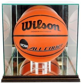 Perfect Cases BBR-B Rectangle Basketball Display Case44; Black