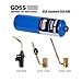 GOSS Standard Propane Fuel Cylinder/Canister-Pack of 4, 14.1oz/Bottle