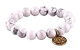 MBOX Brand Hand Made Premium White Turquoise Religious Blessing Fashion Bracelet Collection