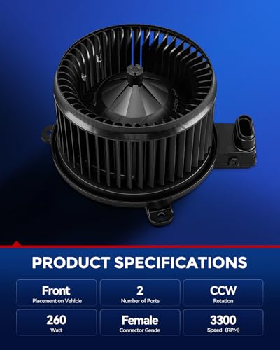 Image of KAX AC Blower Motor for Mitsubishi Outlander 2014-2020,Outlander Sport 2014-2020, Eclipse Cross 2018 2019, Outlander PHEV 2018 2019 2020 - HVAC Heater Blower Motor Replaces# 700349,75138
