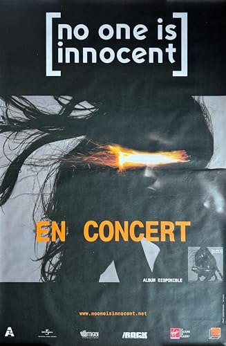 Poster No One Is Innocent 80x120 cm affiche rock grand format décoration