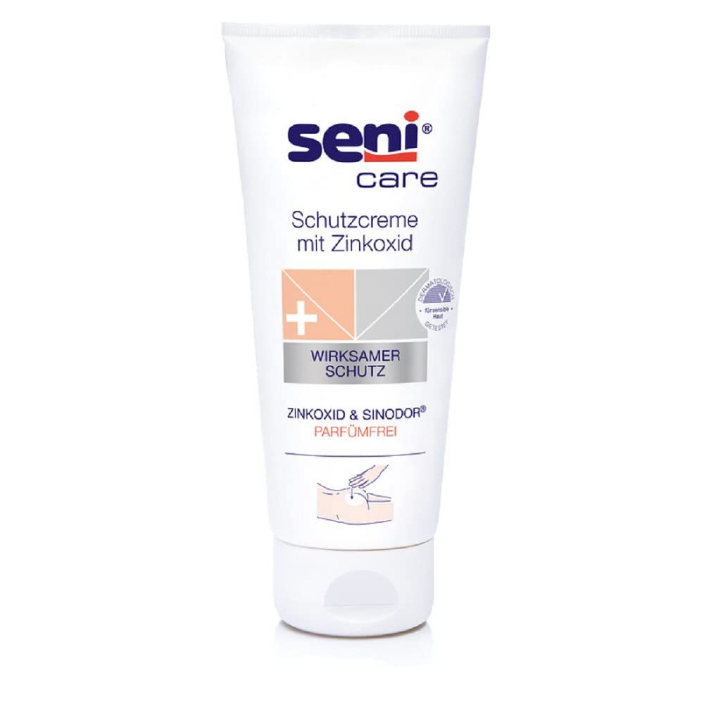Seni Care Schutzcreme mit Zinkoxid und Sinodor 200 ml Doppelpack