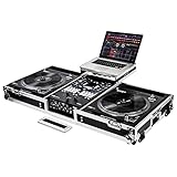 Low Profile Rane Twelve and Rane Seventy/Seventy-Two Coffin Flight Case with Glide Platform