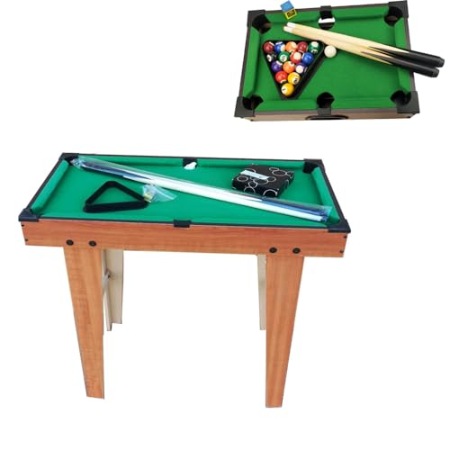 Billardtisch Kinder,Mini Pool Billardtisch,Klein Billardtisch Set 51x31x10cmcm,Billardtisch Spiel Set Tragbarer Stressabbau Tisch Snooker Puzzle Billardtisch für Kinder