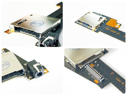 ElecGear Lector de Tarjetas de Juego y Micro SD Reemplazo para Switch OLED HEG-001, Game Card Reader Adaptador Módulo con Conector de Audio 3,5 mm, Kit de Herramientas de Reparación incluido - imagen 4