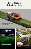 Worx Landroid Vision Cloud WR308E 2WD Mähroboter mit Night-Mow-Modul, kabelloser Rasenmähroboter für bis zu 800 m², (KI-Hinderniserkennung, VSLAM + RTK-Cloud-Navigation, Auto-Kartierung,App-Steuerung) – Ansicht 8