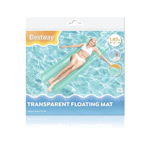 Bestway Luftmatratze Deluxe Comfort, 183 x 76 cm, sortiert, Colour - Image 3
