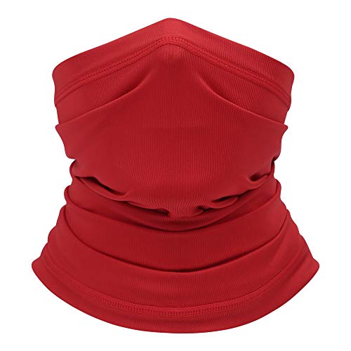 Image of UV Protection Cooling Neck Gaiter Face Mask Scarf for Men - Windproof Neck Cover Bandana Neck Warmer Mask