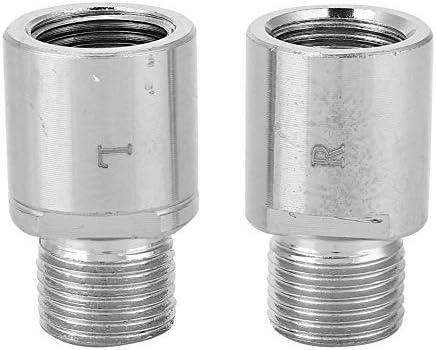 RiToEasysports 1 Pair Bike Pedal Extenders,Bicycle Pedal Spacers Fit 9/16 Inch Threaded Pedals for Road Bicycle Extended 17mm(L + R) Ride - Image 3