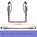 iMESTOU 3PCS SAE Extension Cable 3 Feet 18 awg 2-Pin Quick Release Plug Wire Harness Motorcycle SAE Connectors for 12V-24V Battery