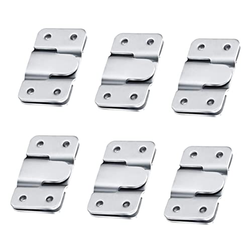 Image of Stainless Steel Frame Hanging Hooks Heavy Duty Picture Hanging Kit Easy Install Keyhole Hangers