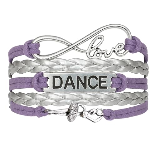 Infinity Collection Dance Bracelet- Girls Dance Jewelry - Gift For Dance Recitals, Dancers and Dance