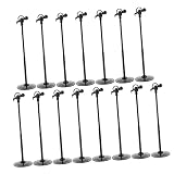 ERINGOGO 15 Uds Mini Micrófono Micrófono En Miniatura Modelo Casa De Muñecas Accesorios Regalo Micrófono Decoración 1/12 Micrófono En Miniatura 1 12 Micrófono Mini Muebles De Casa