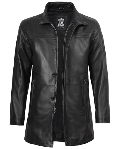 Blingsoul Leather Car Coats For Men - Real Leather Jacket Men2