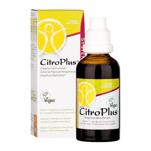 Preisvergleich Produktbild GSE CitroPlus - Grapefruitkern Extrakt, 50 ml Grapefruit Tropfen, reich an Bioflavonoide, 100% pflanzlich, vegan und ohne Zusatzstoffe