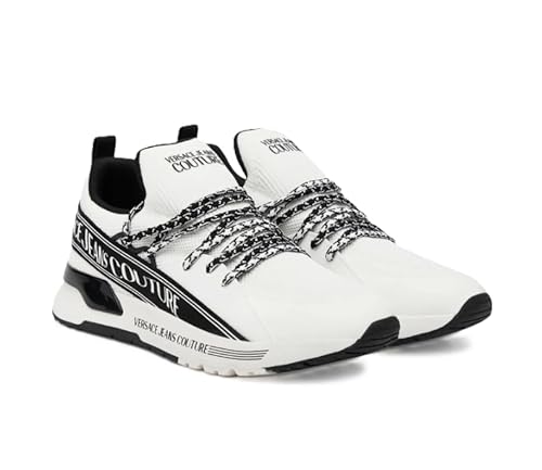 Versace Sneaker Man 79YA3SA3 ZSD03 Colore Bianco 003, Bianco 003, 39.5 EU