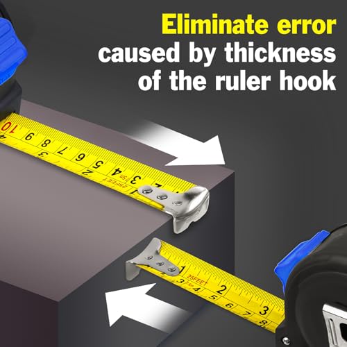 Tape Measure 25 ft, 12 Pack Bulk Easy Read Measuring Tape Retractable, Self-Locking Measurement Tape 25 FT by 1 in - Image 6