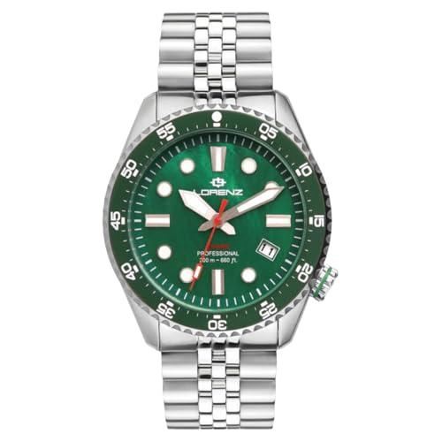 Montre de sport automatique Lorenz Shark V pour homme étanche 200m