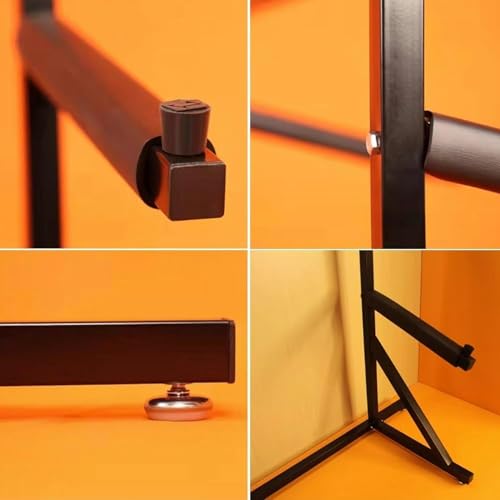 Présentoir Métallique À 3 Niveaux pour Snowboards, Skateboards, Skis Et Trottinettes - Solution De Rangement Gain De Place(Noir - 65,5 X 37,5 X 117 Cm)