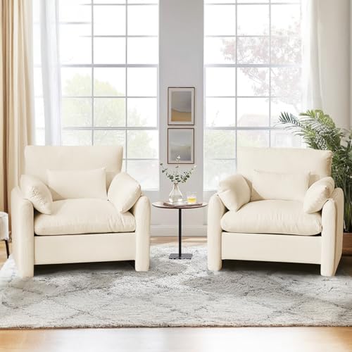 SEDUTA AMPIA: Grazie all'ampia seduta di 57cmx50cm, allo schienale ergonomico e agli braccioli rimovibili, questa poltrona imbottita offre una seduta confortevole. Anche se si è seduti a gambe incrociate, ci si può comunque sentire a proprio agio.