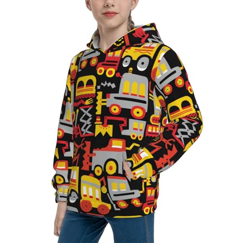 Cars Kid Hoodies Boys Sweatshirts Girls Pullover with Pocket2
