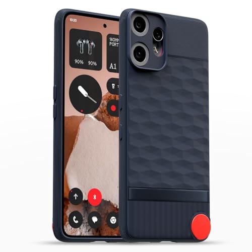 Image of Shockproof Case for CMF by Nothing Phone 2 Pro 5G | Full Camera Protection | TPU Flexible Back Cover for CMF by Nothing Phone 2 Pro 5G (Steel Blue)