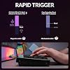 Keychron K2 HE Rapid Trigger Wireless Custom Keyboard with Hall Effect Gateron Double-Rail Magnetic Switch, QMK 2.4 GHz Bluetooth 5.2 RGB Compatible with Mac Windows Linux - Aluminum