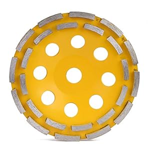 Diamantslijpschijf 180 mm x 20 mm komschijven Turbo diamantslijpschijf dubbele rij voor beton graniet marmer natuursteen dekvloer, diamant